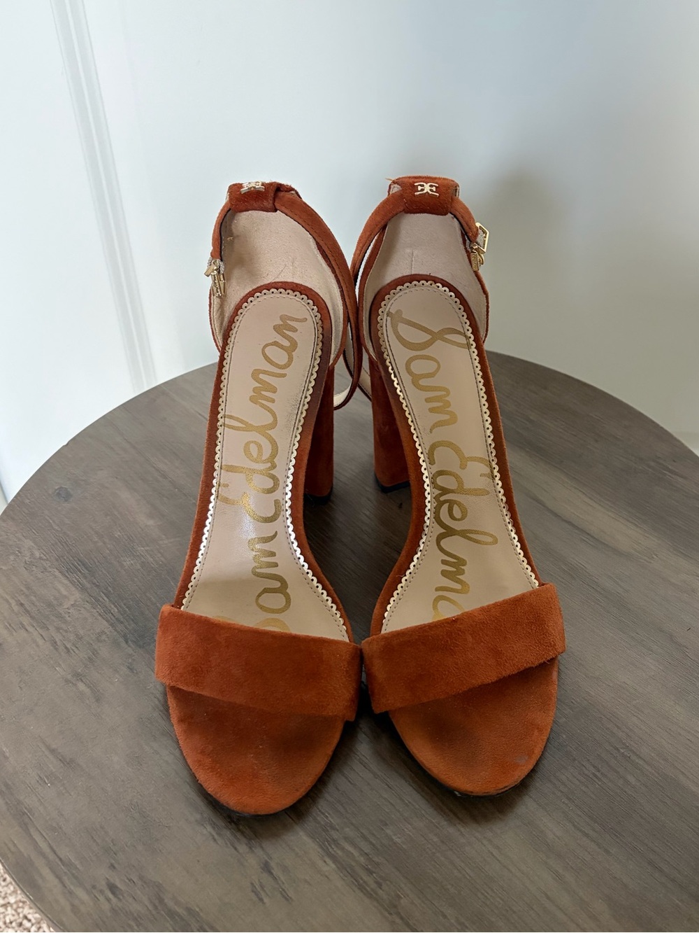 Sam Edelman Yaro Suede Block Heels